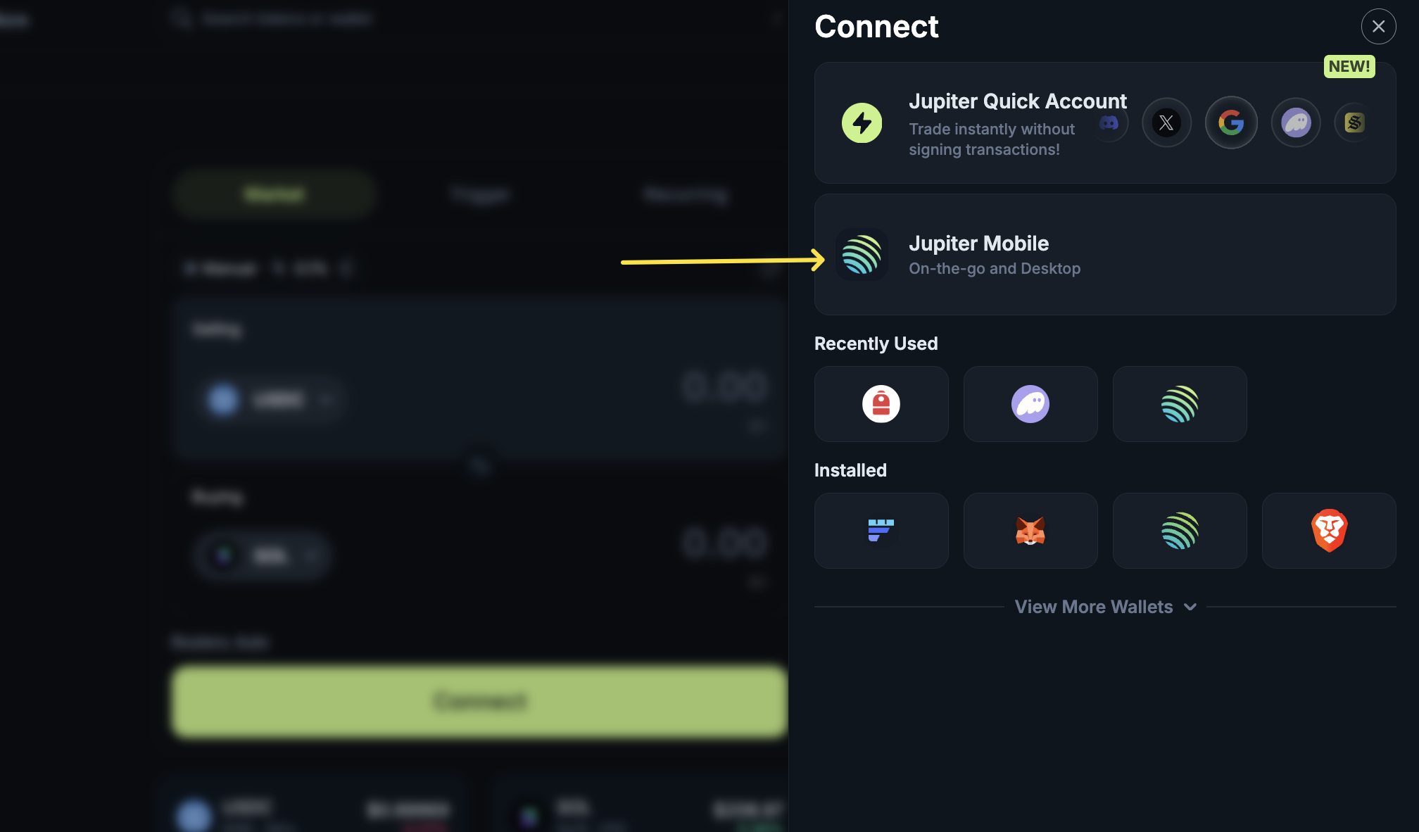How can I pair Jupiter on web with my Jupiter Mobile app? – Jupiter Exchange